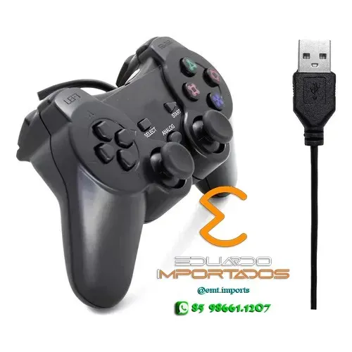 Controle Joystick USB Dualshock