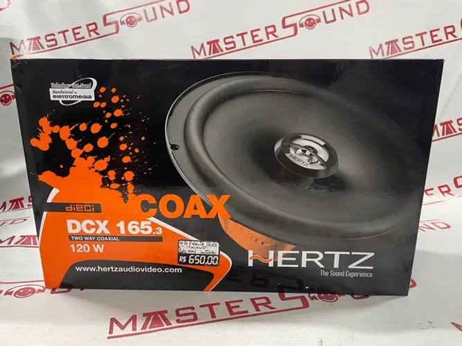 Alto falante hertz dcx 165.3 original novo na embalagem lacrado