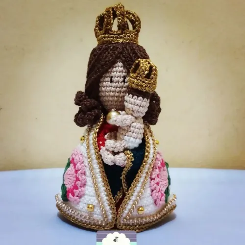 Nossa senhora de Nazaré Croche Amigurumi