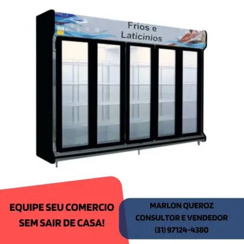 Refrigerador Expositor 5 Portas Polo Frio Novo