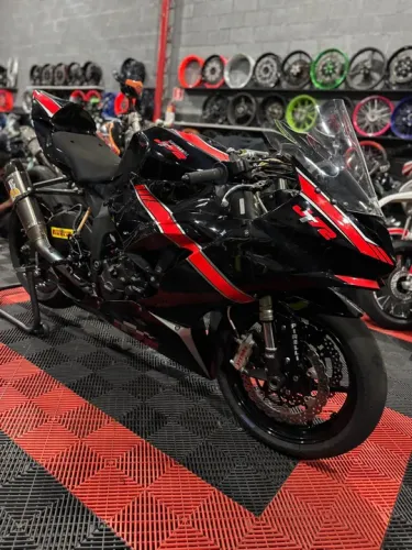 Kawasaki Zx6R 2012 de pista / corrida 