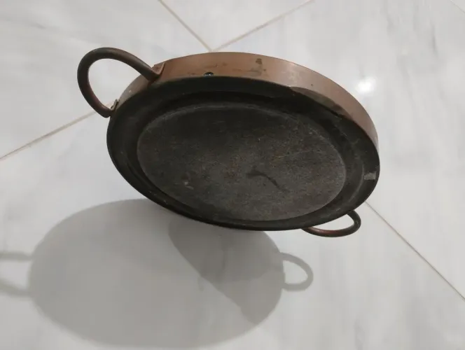 Chapa pra assar carne.