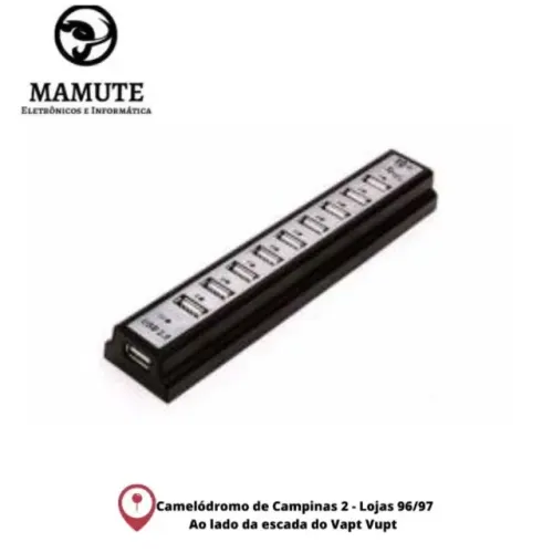 Hub Usb 2.0 10 Portas Hb-t69 Knup