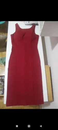 Vestido Vermelho tubinho tamanho M/G