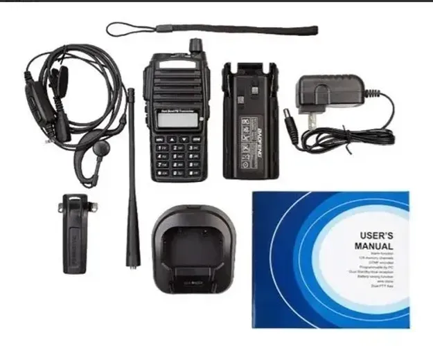 Rádio Comunicador Baofeng Uv-82 PEGA Qualquer Frequência - Loja Natan Informática