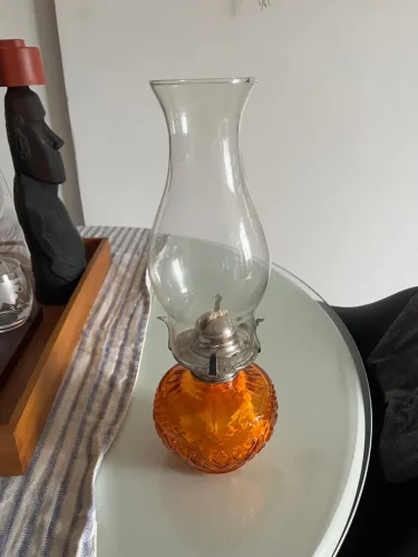 Luminária retrô 