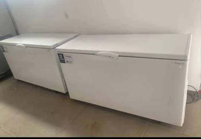 Freezer Horizontal Fricon 503L Tampa cega pronta entrega - Marcos