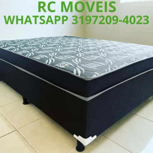 Cama Box Casal OrthoBox Molas Ensacadas - Conforto e Durabilidade