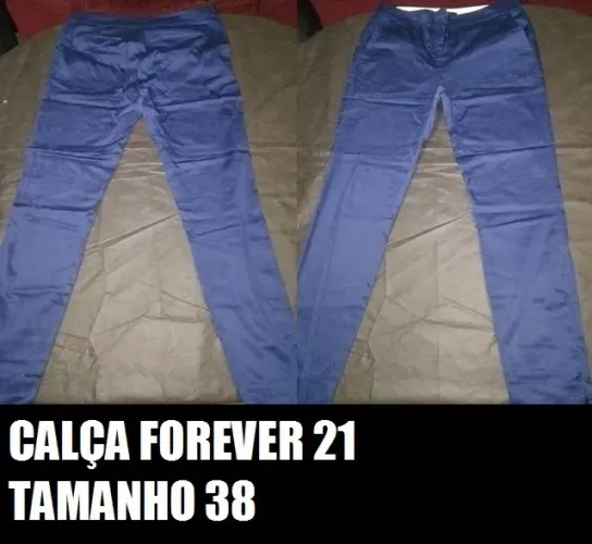 CALÇAS TAMANHO 38, E "M", EM ESTADO DE NOVAS, R$ 100,00 TUDO! *!