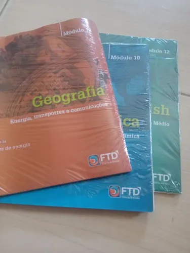 Coleção FTD ensino médio - 3 ano (Módulos  colégio Atheneu!!!20%  desconto!!!!