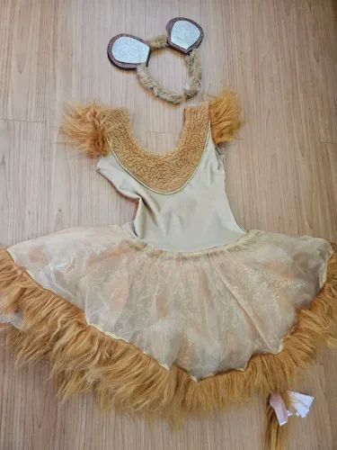 Fantasia de Leão Infantil - Perfeita para Festas!
