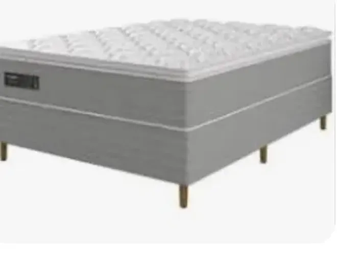 Cama box colchão novo
