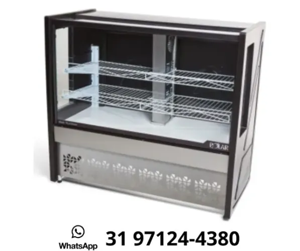 Balcão de Tortas 1,25M Polar Novo