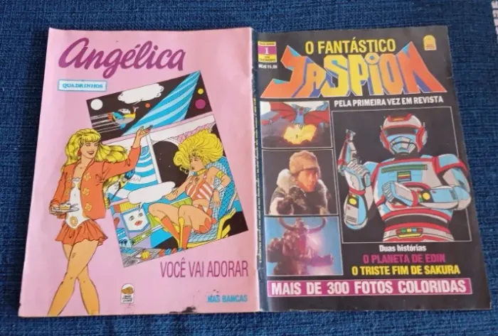 Revista Em Quadrinhos Jaspion Nº 1 Bloch 1986 Original