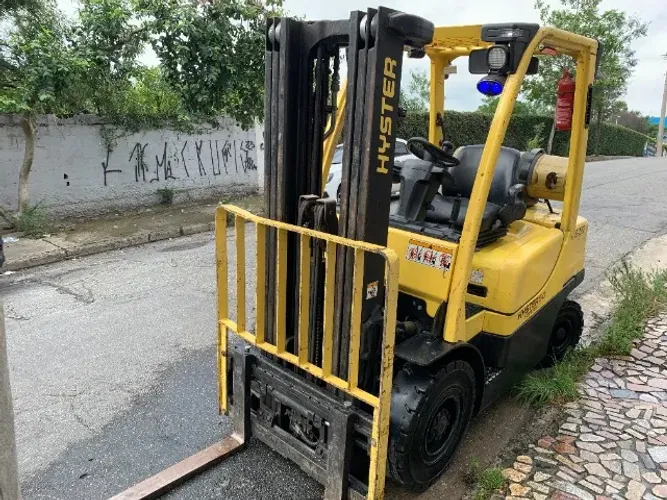 Empilhadeira Hyster H50ft Torre Triplex Com 9.064 Horímetro