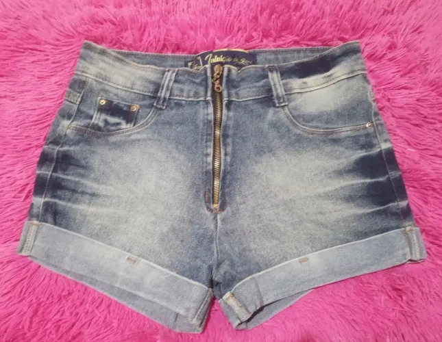 Lote de Shorts Jeans Feminino N;40