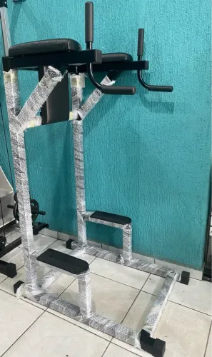 Paralela abdominal e triceps 