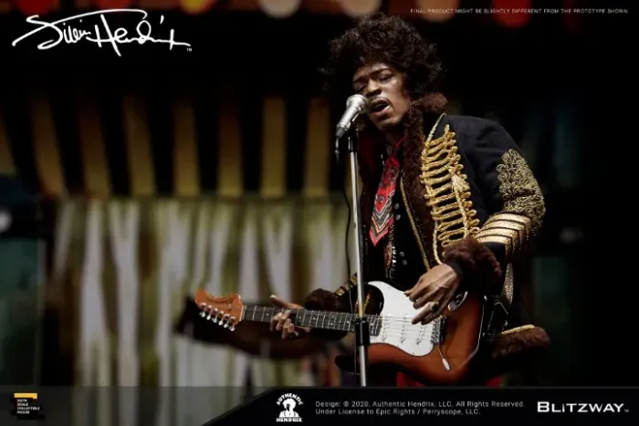 Jimi Hendrix 1/6 - Blitzway - tipo Hot Toys