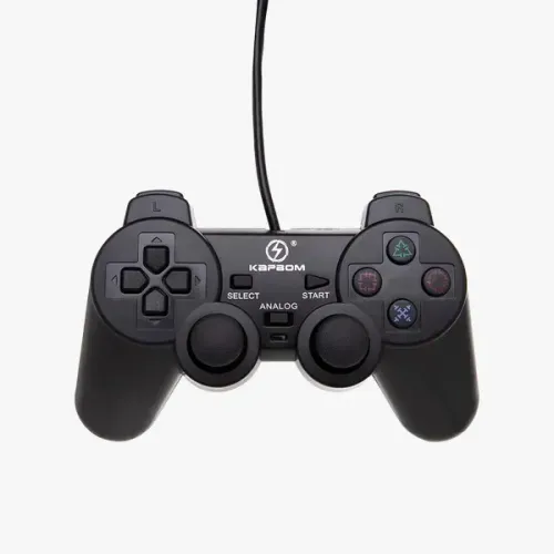 Controle Joystick para Playstation 2 Kapbom - KAP-2Y Ps2 - Loja Coimbra Computadores