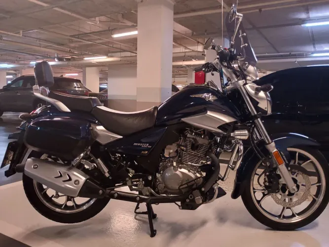 Motos Haojue Master Ride no Brasil