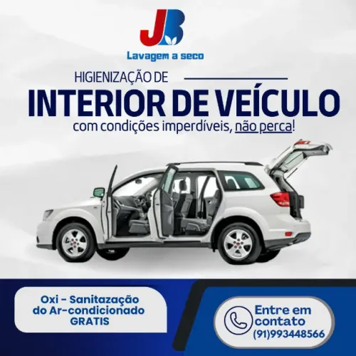 Higienização Interna de Veículos - Deixe seu carro como novo!