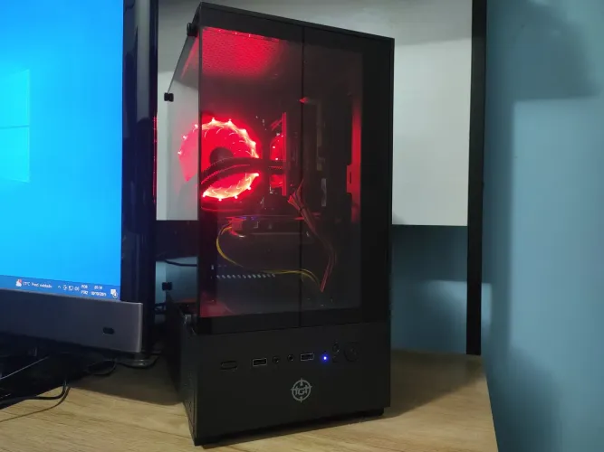 PC GAMER INTEL I7 4770 + 16GB RAM + RX470 4GB + SSD SATA 480GB + WATER COOLER MYMAX 120MM