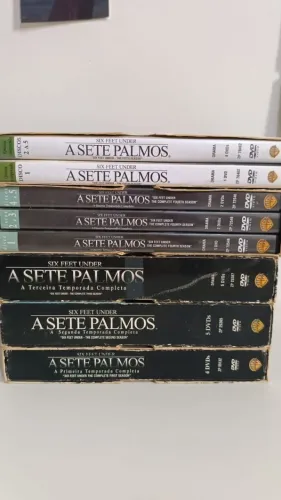 dvds a sete palmos 1ª a 5ª temporada