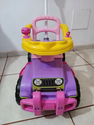 Carrinho de passeio Jip infantil com empurrador 