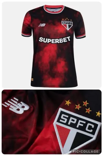 Camisa São Paulo Feminina TAM M - NB Nem Balance 100% Original