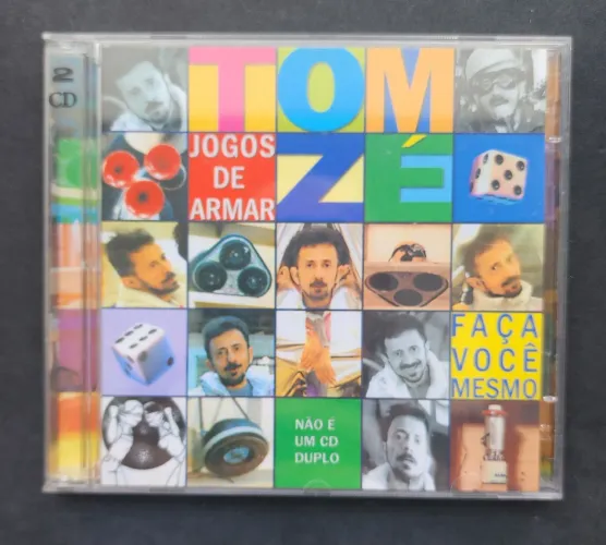 CD Tom Zé - Jogos de Amar (Faça Você Mesmo) + Cartilha de Parceiros