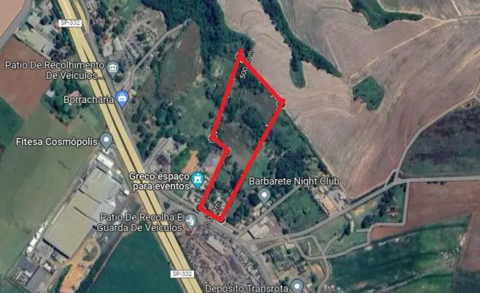 Área à venda na Antiga Estrada Cosmópolis/Paulínia - Bairro Itapavussu