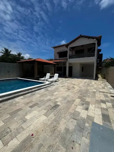 São João na Praia de Ponta de Pedras Casa com Piscina Comporta até 15 pessoas