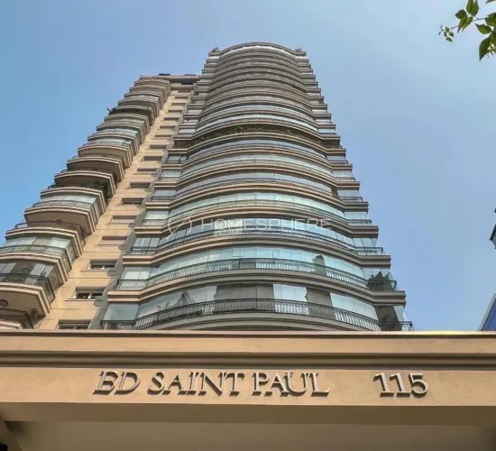 Condomínio Saint Paul Rua Fernandes de Abreu, 115. Apartamento à venda Itaim Bibi 440m², 4
