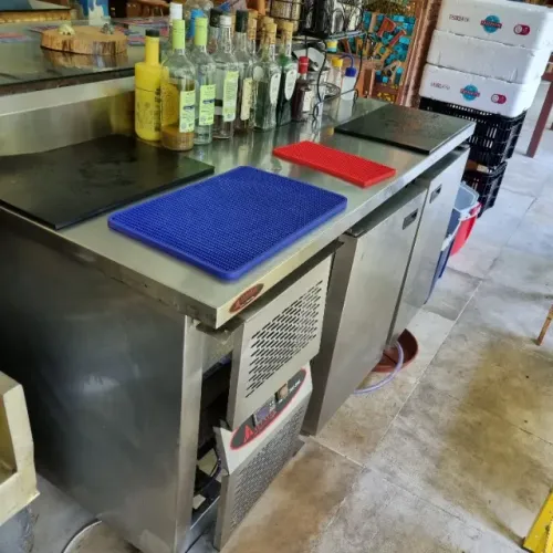 Bancada Refrigerada Aço Ar Forçado 130cm x 70cm ALFATEC