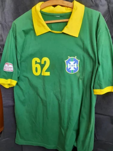 Camisa Brasil Guaraná Antarctica Copa 1962