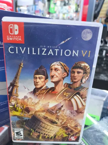 Jogo para nintendo switch usado Civilization 6 mídia física