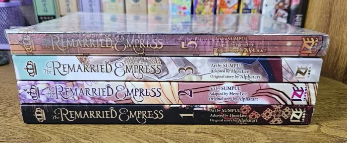 [INGLÊS] The Remarried Empress Vol. 1 ao 3 e 5