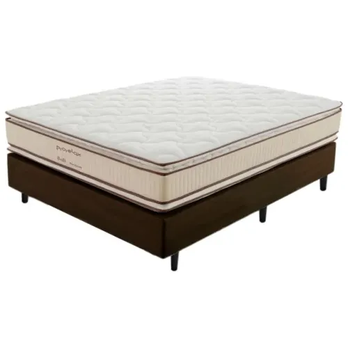 Colchão Casal Bali + Base Box   Pague na Entrega!