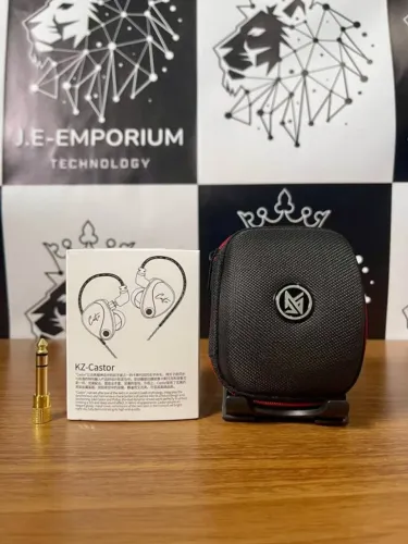 Retorno de Palco KZ Castor Versão Bass sem Microfone + Case + Adaptador..