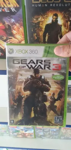 Jogo Gears of War 3 Xbox 360 - Usado