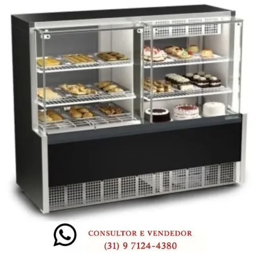 Balcão Misto Estufa / Refrigerado 1,40M Gelopar