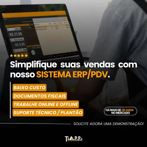 Sistema ERP/PDV para aumentar suas vendas!