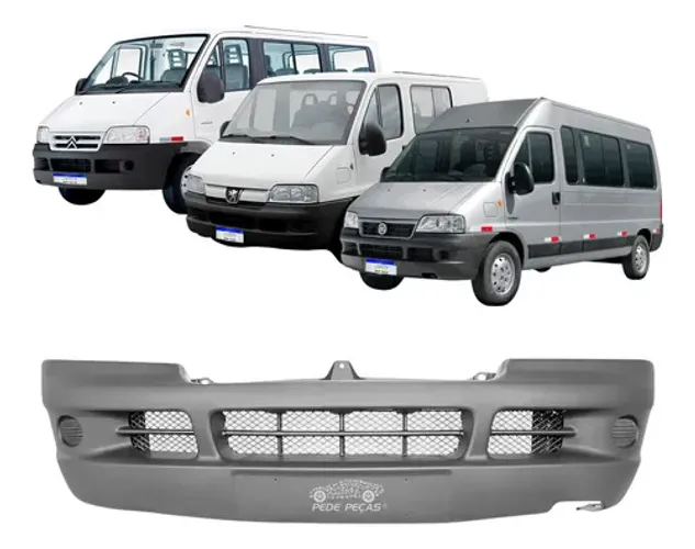 Parachoque Fiat Ducato 2006 2007 2008 2009 A 2017 Novo