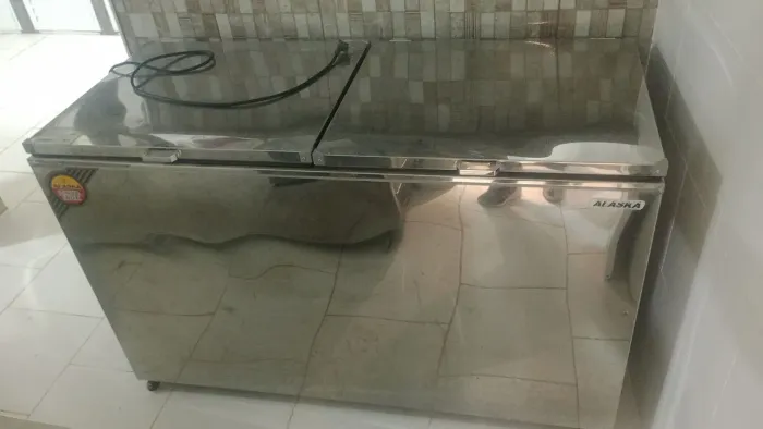 Freezer 580 Litros INOX Alaska NOVO