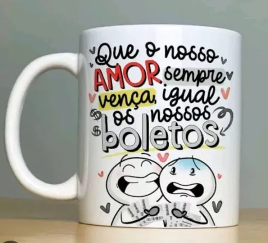 Caneca personalizada - Casal frases engraçadas