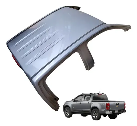 Teto Chevrolet S10 2013 2022 4 Portas Prata Original Prata