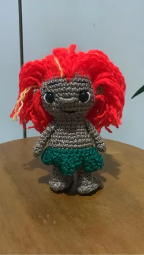 Boneco Amigurumi Curupira 