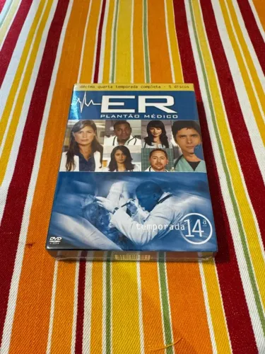 Box DVD's Lacrado - ER Plantão Médico - Décima Quarta (14ª) Temporada