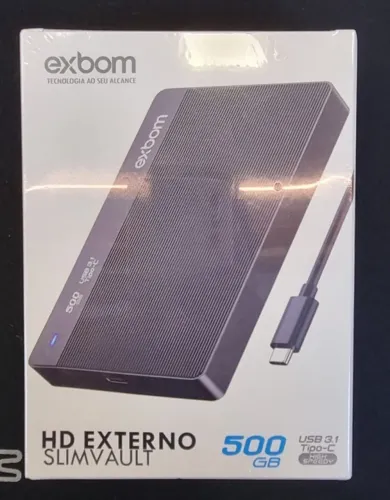HD Externo 500g Exbom
