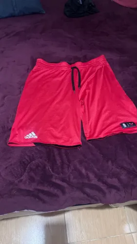 Bermuda Adidas NBA Bulls Vermelha